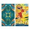Kancharo 78-Card Tarot Card Set for Tarot Readings [Yoga Tarot] Includes Japanese Tarot Card Instructions & Pouch (Authentic)