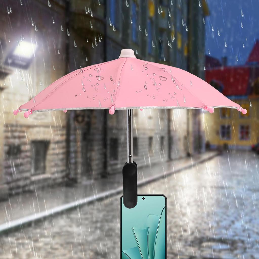 Phone Umbrella Sun Mobile Phone Clip on Sun Visor Glare Blocking Cellphone Accessories Lightweight Travel Supplies for Outdoor