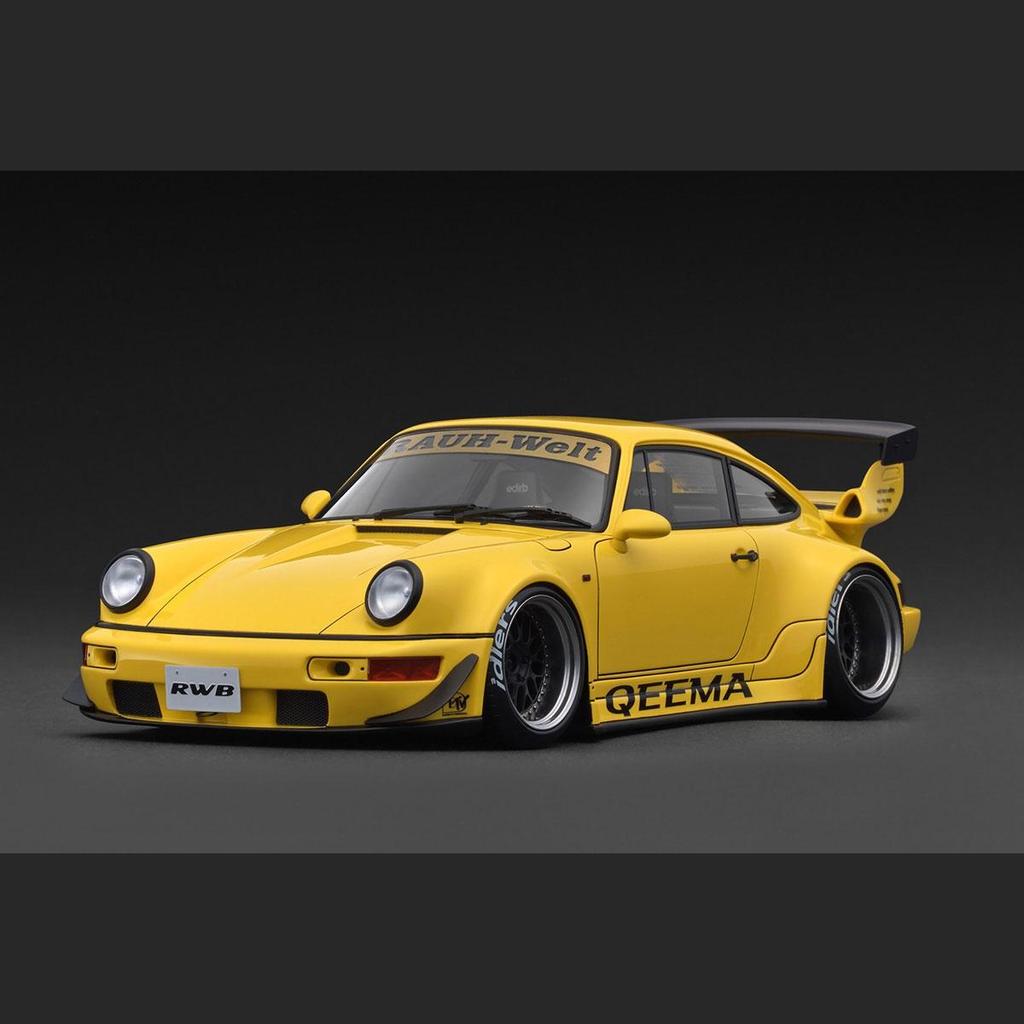 Ignition Model IG3949 1/18 RWB 964 Yellow