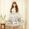 Adult Girl New Cute Sweet Student Long Sleeve Lolita Dress Performance Party Performance Dress