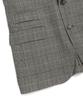 BROOKS BROTHERS Classic Fit Linen Cotton 2-Button Jacket (Grey) (Bbjsmf8436Wes)