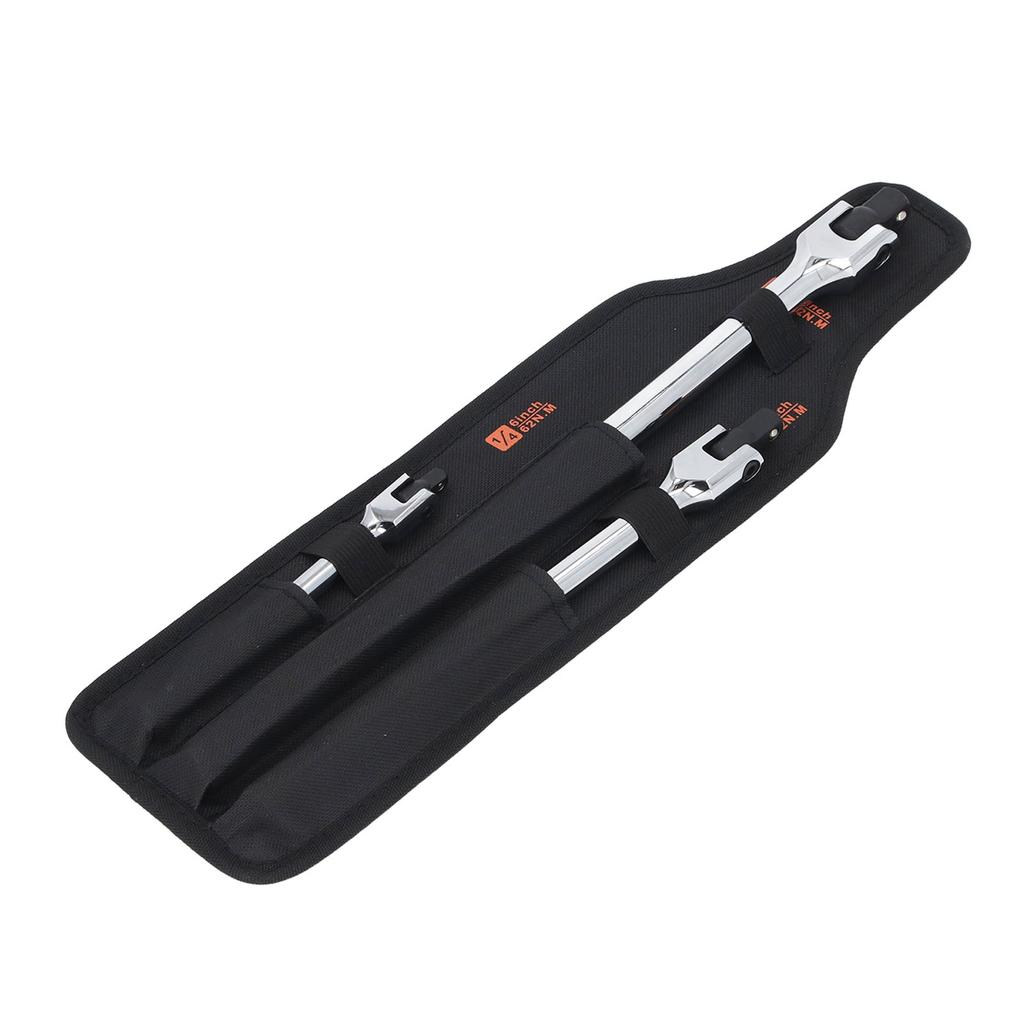 Set of 3 Wrench 1Celsius4 Inch 3Celsius8 Inch 1Celsius2 Inch Head Extensions Rotating Socket Wrench, Made of High Quality 45# St