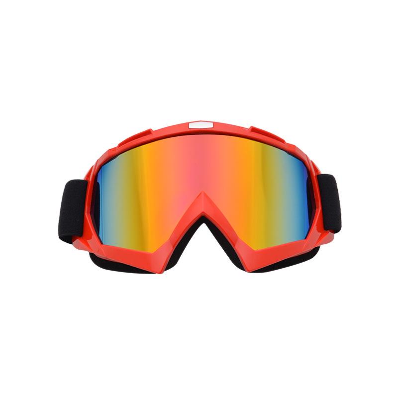 Off-Road Motorcycle Goggles: Windproof Lens for Helmets, Skiing, and Outdoor Riding.