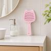 Cat Ear Self Cleaning Hair Brush for Women, Vented Hair Styling Brush for Faster Blow Drying, Detachable Curved Hair Detangler Brush