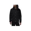 Jordan Essentials Solid Polo Casual Button Jacket Men Jacket Black FN4528-010