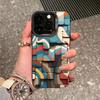 The new square is suitable for iphone17 mobile phone case Apple 15promax/14 personality 13pro16 Europe and America 12xr.