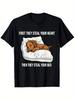 S Black Dachshund T-Shirt - Adorable Dachshund Puppy Design & The Saying  First They Capture Your Heart, Then They Take