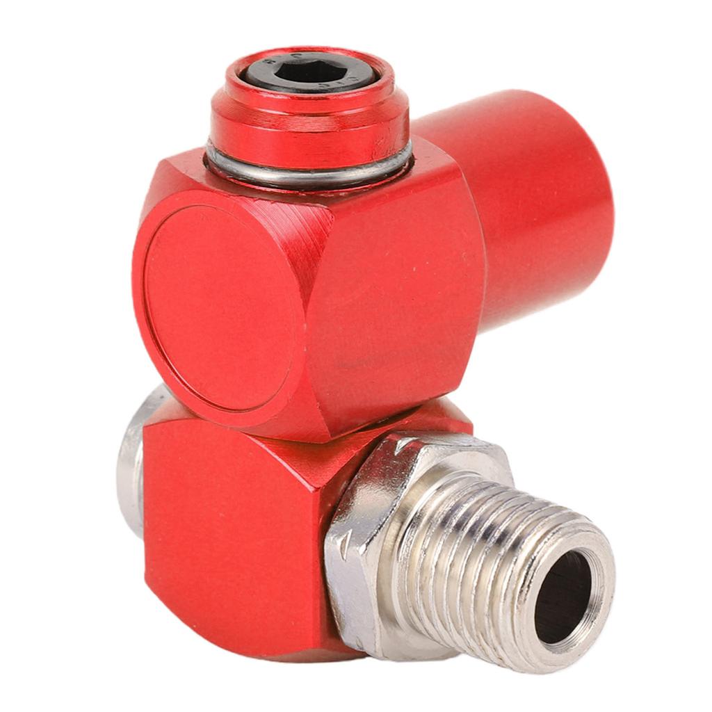 2Pcs 360 Degree Swivel Air Hose Fittings 1 4in NPT No Leakage Connector with 1 4in MNPT Quick Connect Air Compressor