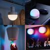 Rechargeable LED Bulb E27/E26 RGB Remote Control Stepless Dimming Tricolor Light For Wall Lamps Chandeliers Table Lamps Timer