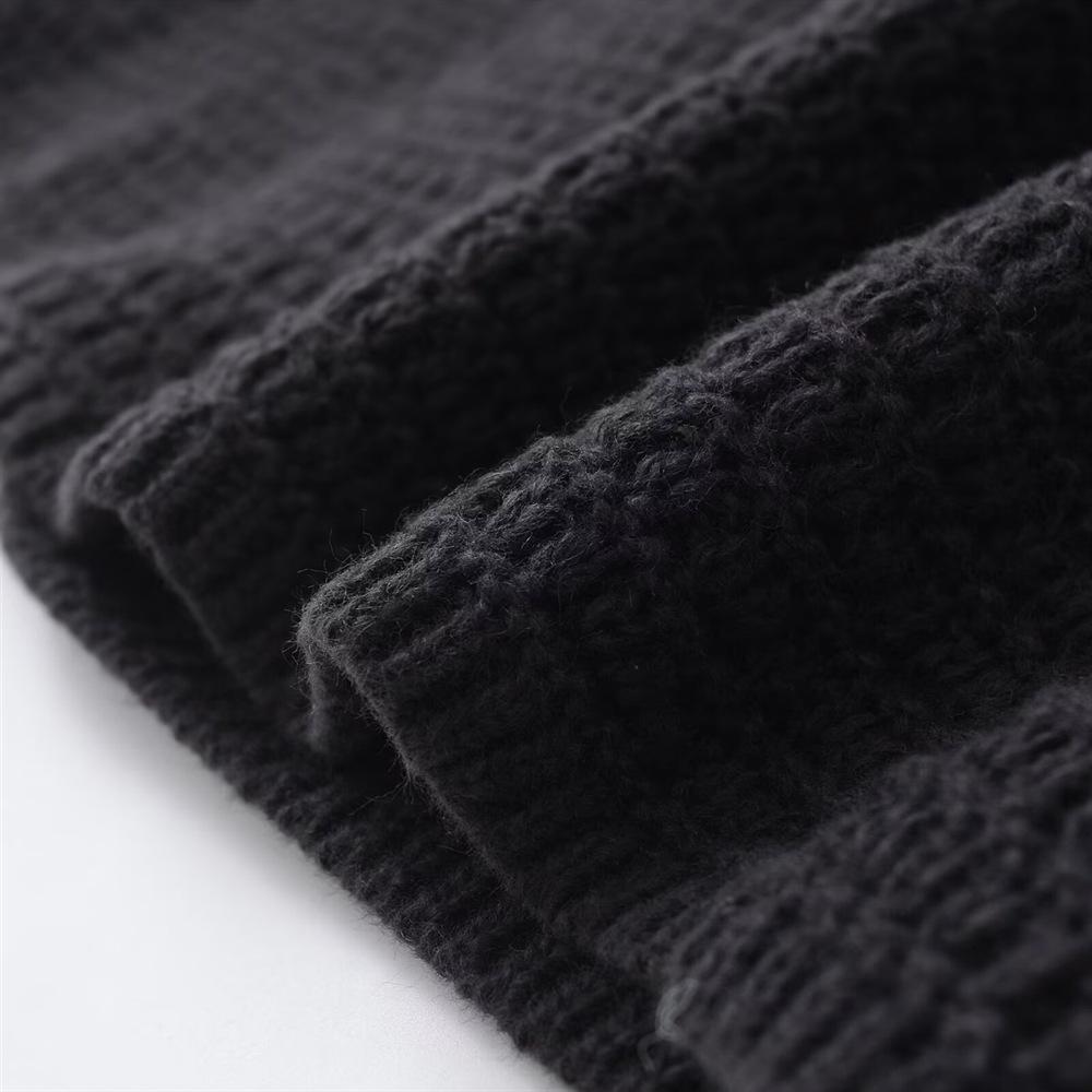 2024 Women's European & American Style Long-Sleeve Knitted Cardigan