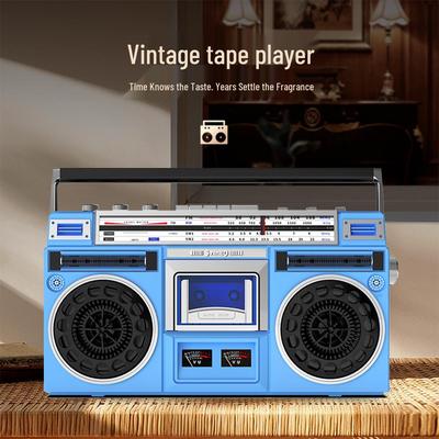 Retro Multifunktionaler Bluetooth Kassettenplayer & Recorder