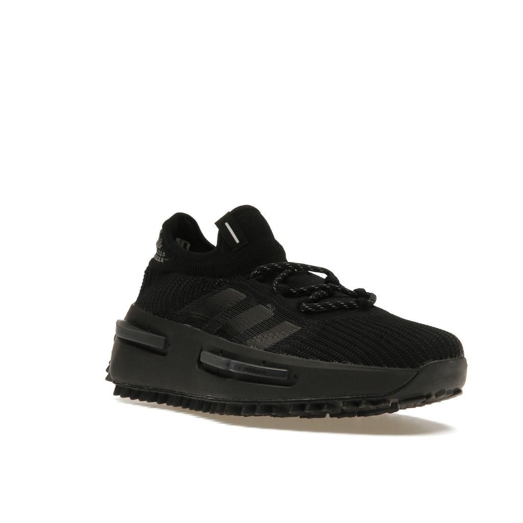 Adidas NMD_S1 Triple Black Unisex Sneakers Core-Black Grey-Four Cloud-White FZ6381