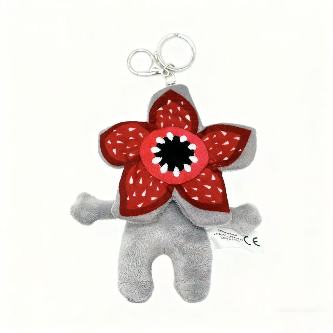 

Cartoon Game Characters Plush Toys Cute Eleven Demogorgon Anime Stuffed Animals Keychains Small Pendant