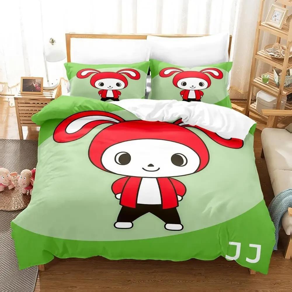 

3D Printed Cute jj mikey maizen Bedding Sets exquisite bed supplies set duvet cover bed comforter set luxury birthday gift 135X200cm-2pcs