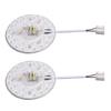 2PCS Ceiling Light Replacement Board 12W Aluminum Magnetic LED Ceiling Light Panel Retrofit for Pendant Light Wall Light