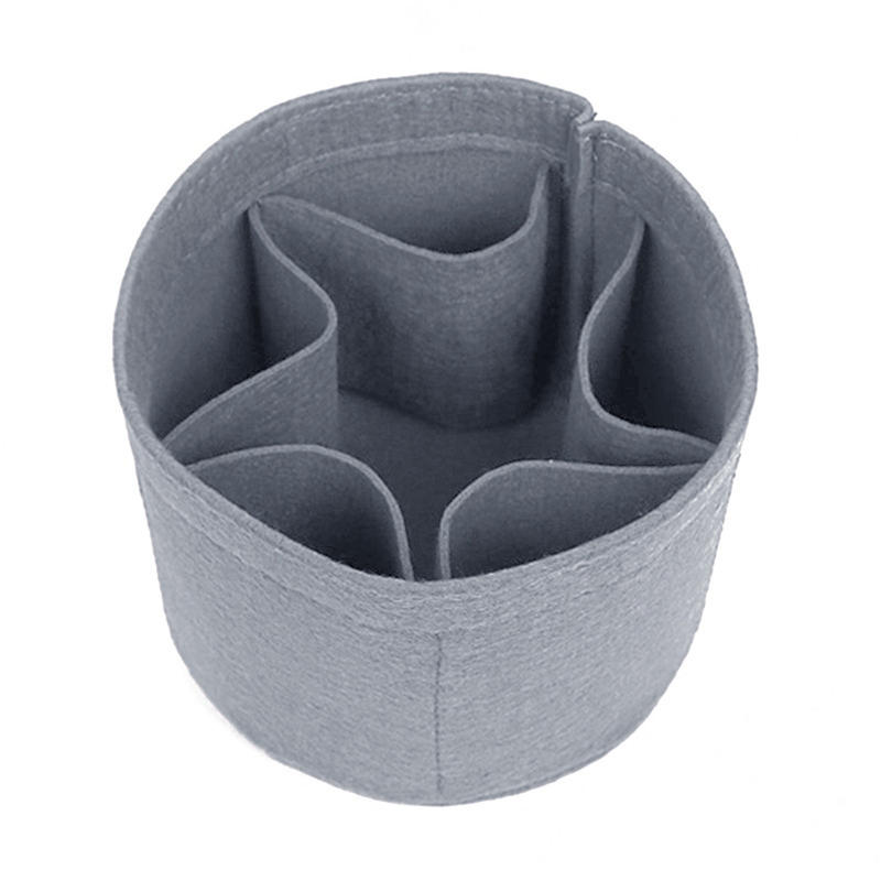Женская Простая Маленькая Войлочная Сумка-Органайзер Вставка Формирователь Сумки Подкладка для Круглой Сумки-Ведра Органайзер Simple style