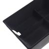 Center Console Organizer Containers Tray ,Plug and Play ,Waterproof, Solid 4 Grids Keys Cards Coins