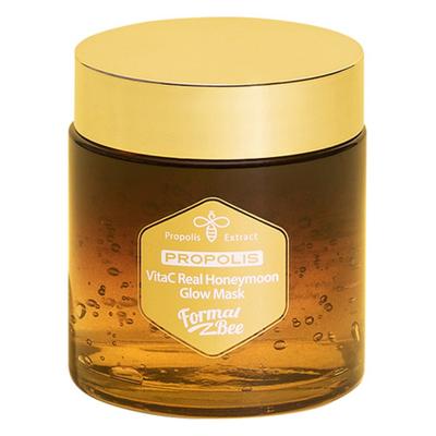 Formal B Propolis Vita C Maschera Real Honeymoon Glow 100ml, 1 confezione, 1 pezzo