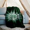 1pz Coperta Morbida in Flanella Stampata con Stemma del Celtic Football Club per Camera da Letto Adulti Soggiorno Divano Campeggio Viaggio Regali per Fan Regali di Natale