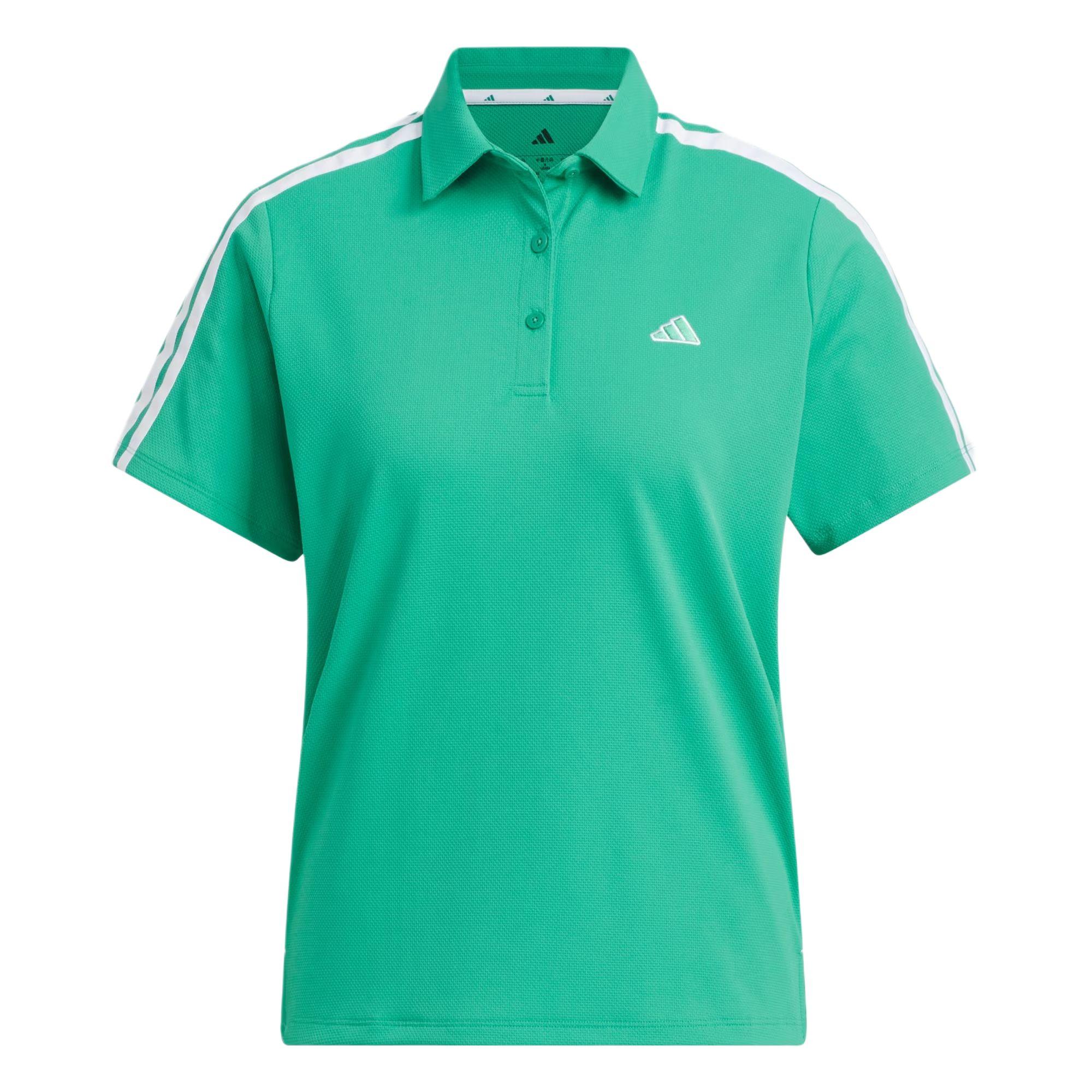 Adidas Climacool Performance Three Stripes Pique Cool Loose Golf Shirt Women tops KD7211 2XS