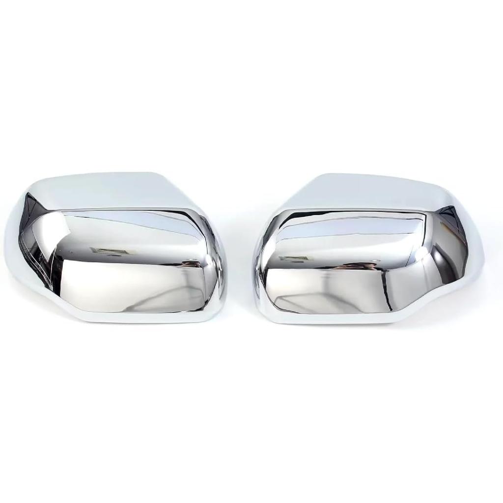 Car Accessories Fit For Toyota Tundra/Sequoia 2025 2024 2023 2022 Exterior Car Door Side Rearview Mirror Cover Trim With Turn Signal (Chrome) 2PCS
