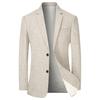 Autumn Solid Business Casual   Men Suit Jacket Thin Spring Men Clothing Blazer Hombre Coats Plus Size