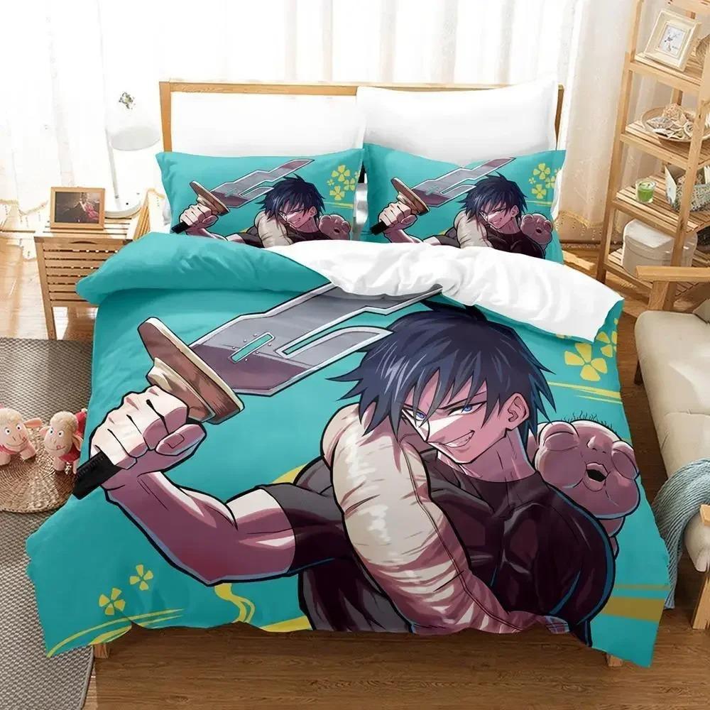 New Toji Fushiguro Jujutsu Kaisen Beding Set Bedrom Soft Modern Bedspreads Comefortable Soft Duvet Cover Comfortable Quilt Cover And Pilowcase
