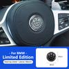 1/4/7pcs 81/72/46/56/68/mm Car Front Rear Logo Wheel Hub Center Cover Steering Wheel Center Stickers For BMW X1 X3 X5 X6 E46 E90 FY0