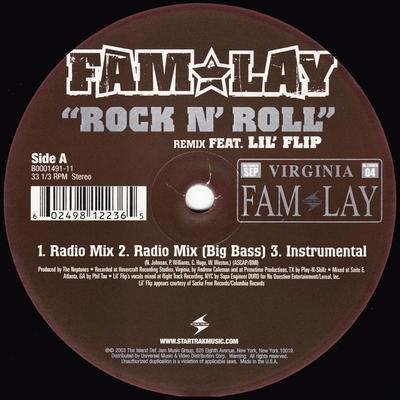 12inch Record FAM-LAY, LIL' FLIP - Rock N' Roll (Remix) B000149111 Star Trak Enter 2003 US Rap & Hip-Hop/R&B Used