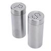2 Pcs 304 Stainless Steel Seasoning Bottles Table Household Pepper Salt Shaker Barbecue Sprinkles Seasoning Jar Kitchen