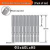 Nigao 801 5mm Hex Socket Electric Screwdriver Bit S2 Hardened Tool