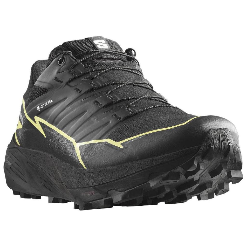 Salomon Thundercross Gtx Sports Non-Slip Durable Low-Top Running Shoes Women sneaker Black 473836