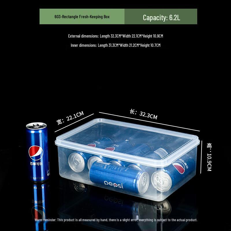 Zhaoran Rectangular Plastic Food Storage Container