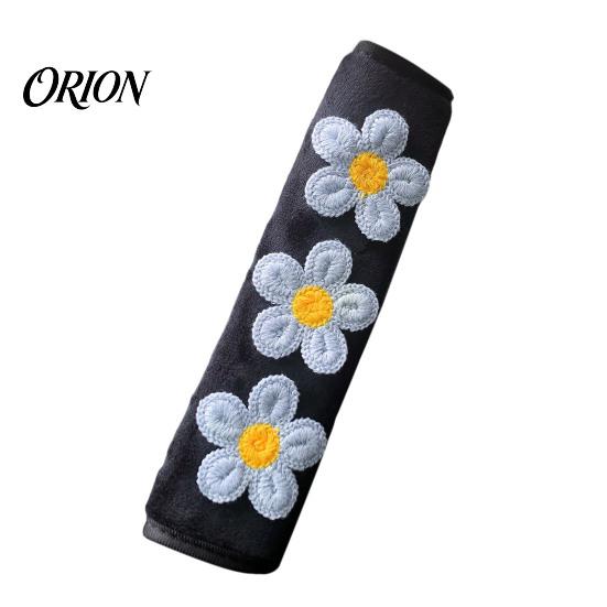 Easy Install Car Interior Decor Cute Floral Seat Belt Pads for Car, Soft Mesh Shoulder Polyester Accessories Strap Covers, Comfortable Universal
