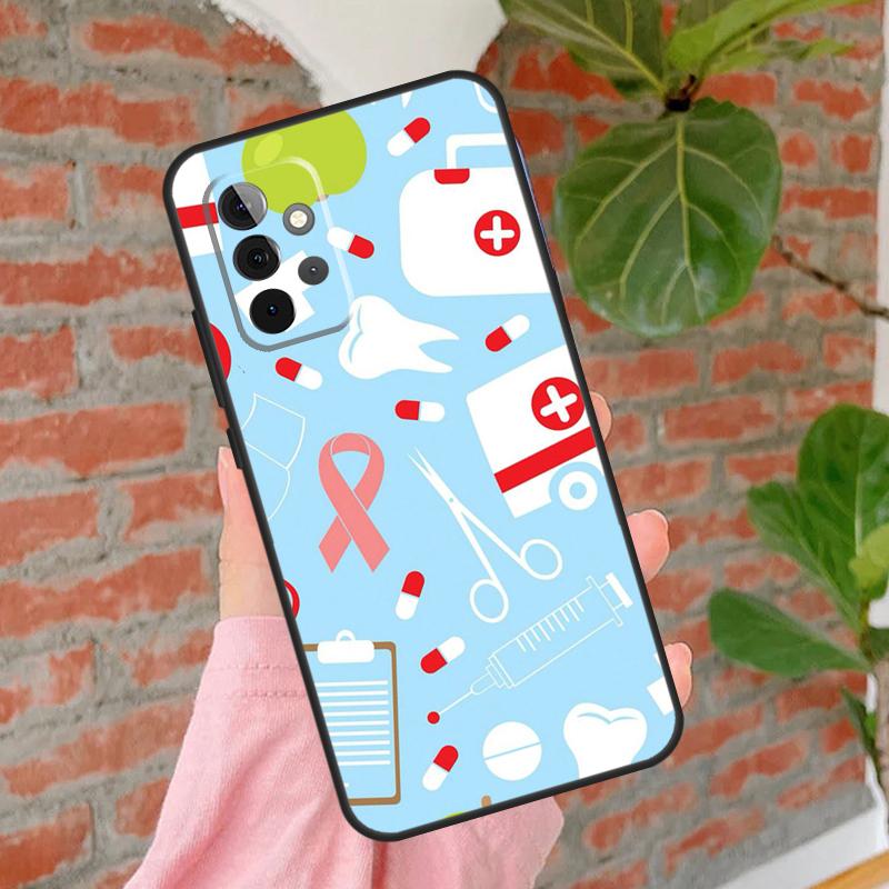 

Dentist Dental Tooth Nurse Phone Case For Samsung Galaxy A55 A35 A25 A15 A52 A32 A12 A51 A71 A13 A33 A53 A14 A34 A54 Samsung A50