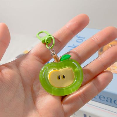 Portachiavi Frutta Carino Cartone Animato Per Donne Uomini Ciondolo Decorativo per Borsa Portachiavi di Coppia Decorazione Zaino Regali