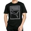 PUMA T Shirts Men's Black Crew Neck Moderate Straight Fit 598245-51