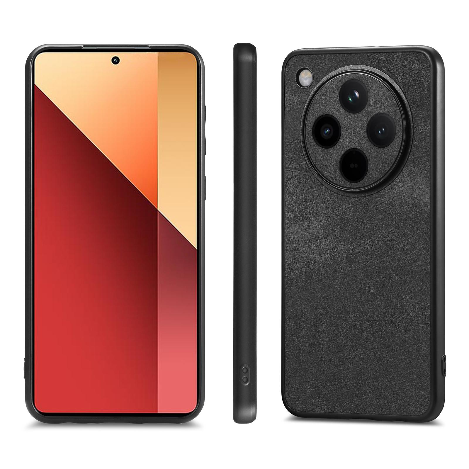 

For Oppo Find X8 Pro 5G Case Retro Leather+TPU Shockproof Protective Phone Cover Purple