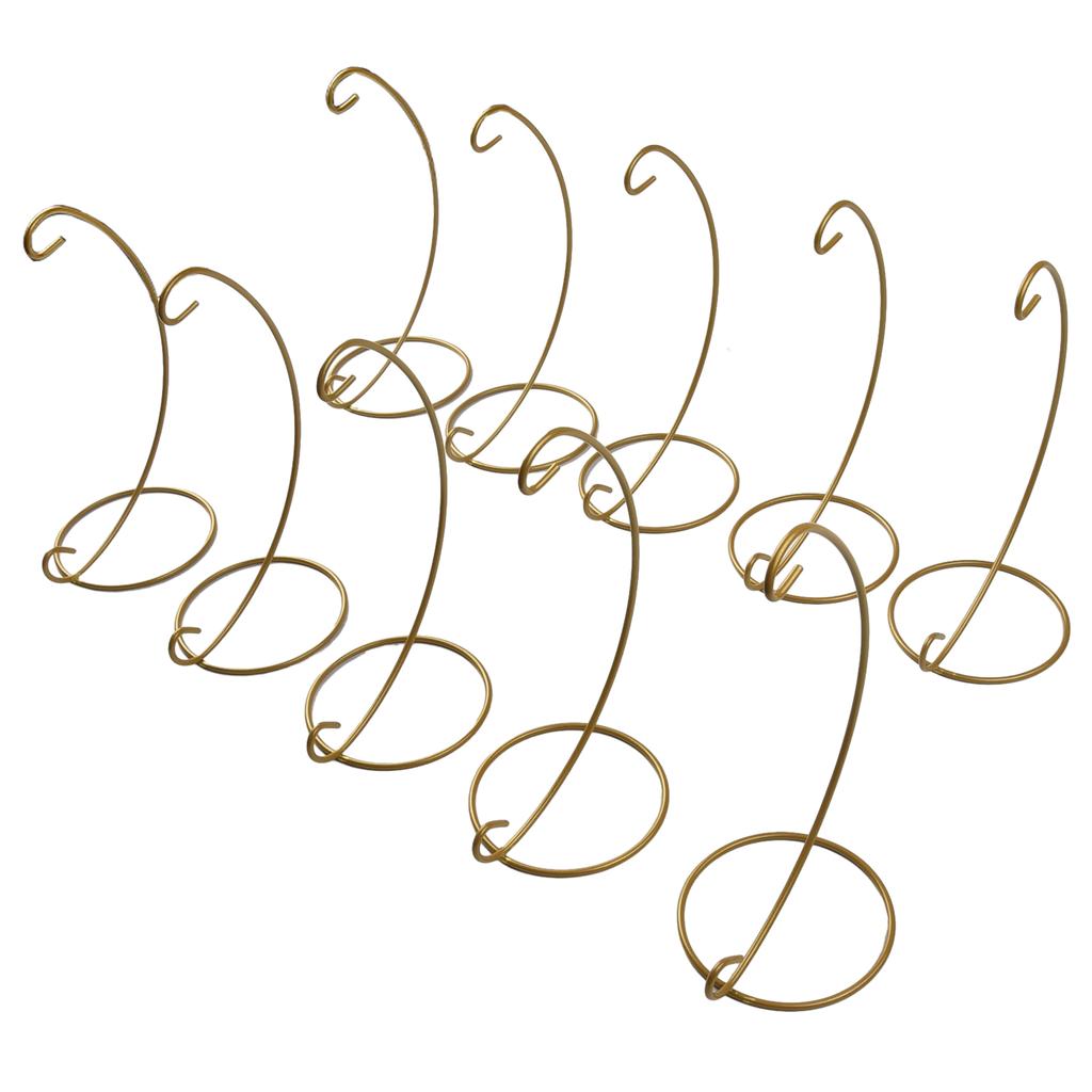 Ornament Suport de Afișare Suspendat Suport de Fier Umeraș Simplu Metal Suport pentru Globuri