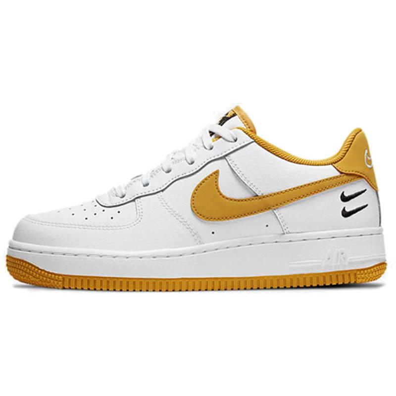 

Nike Air Force 1 HO20 Dual Swoosh - White Wheat GS Sneakers DH2947-100 36