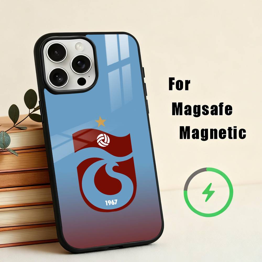 T-Turkey T-T-TrabzonsporS Phone Case For iPhone17,16,15,14,13,12,11 Plus,For Magnetic Wireless Charge Cover