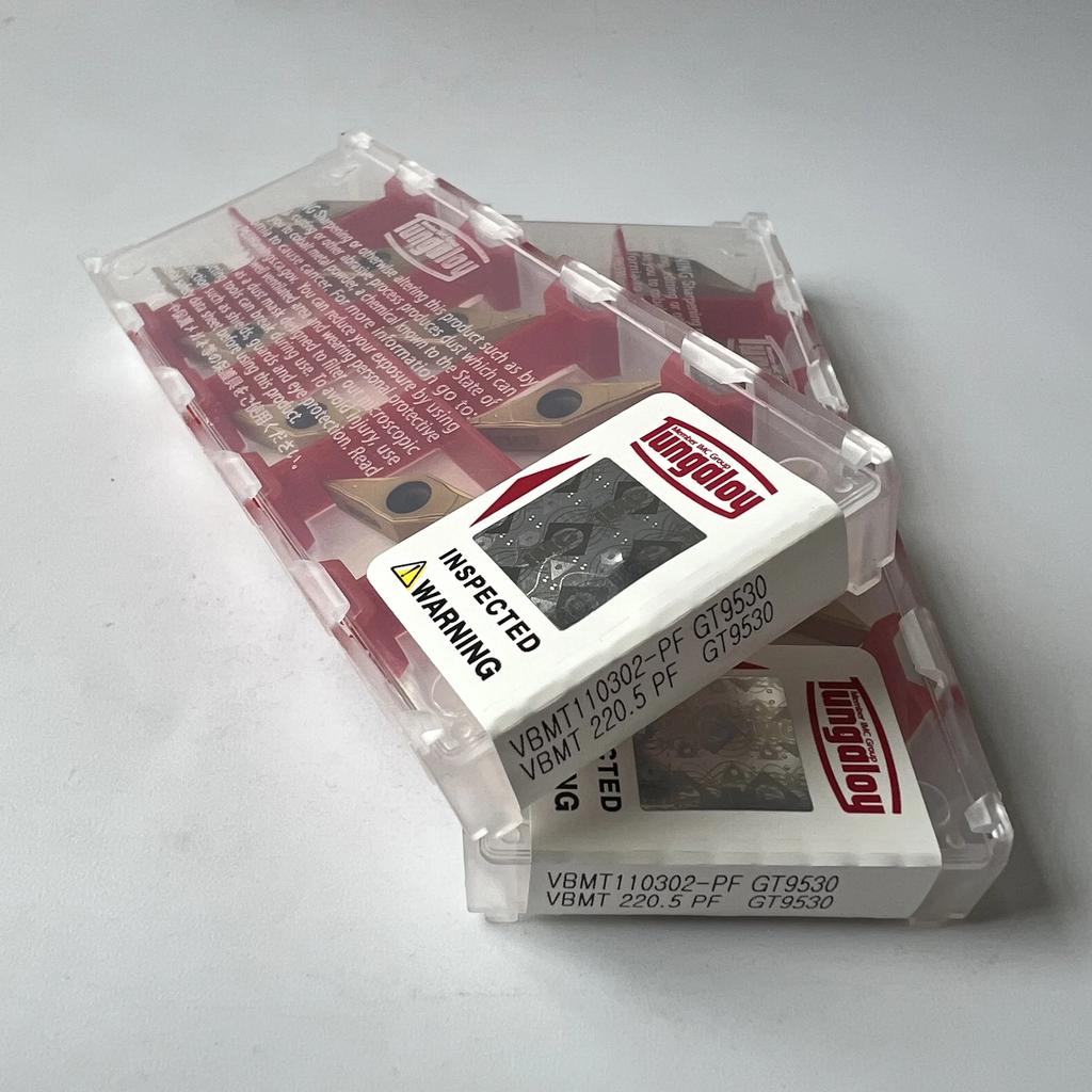 Original / VBMT110302-PF GT9530 /  Industrial Indexable Carbide Inserts 10 Pcs