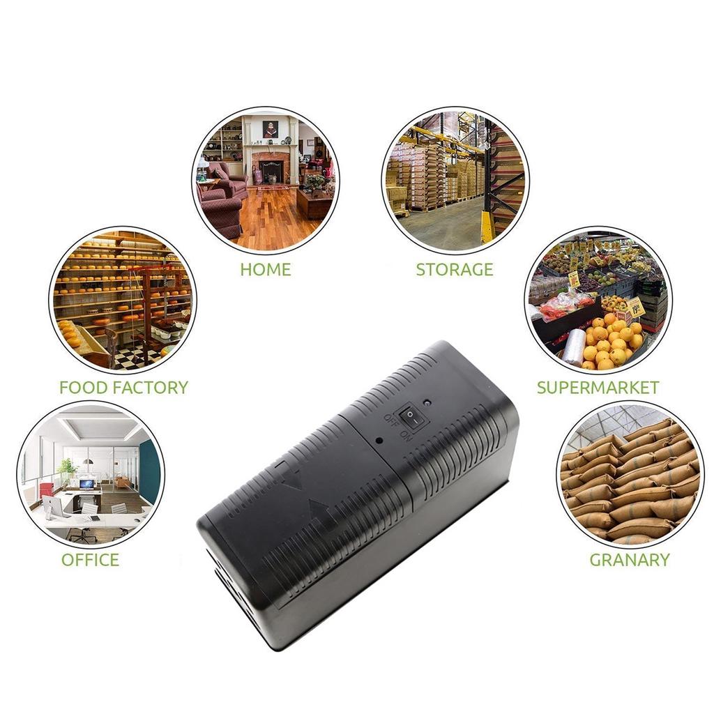 5000V Electric Shock Mouse Mice Rat Rodent Trap Cage Killer Zapper ...