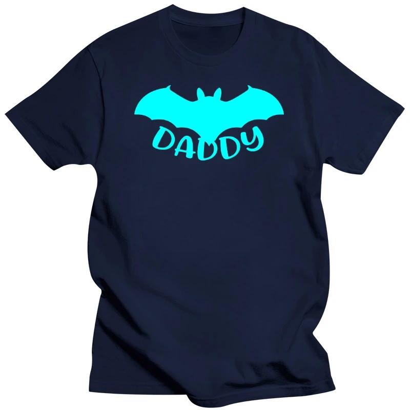 Bat Daddy Print Men T-shirt Halloween Horror Movies Trick or Treat Tshirt Fashion Harajuku T-shirt Luminous Oversized Streetwear