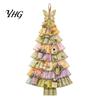 Holiday Home Interior Embellishment Christmas Handmade Door Hanging Kit, Patchwork Tree Decoration DIY Sewing Year Round Garden And Seaside Decor Set,
