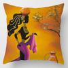 African Life African Women Abstract Painting Decoration Cushion Cover Home Decoration Pillowcase Exotic Pillowcase
