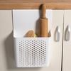 No-Drilling Cabinet Door Storage Shelf Wall Mounted Side Hanging Basket  Ktichen