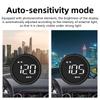 HUD Digital Speedometer Universal GPS Digital Speedometer Car Head Up Display  Car Accessories