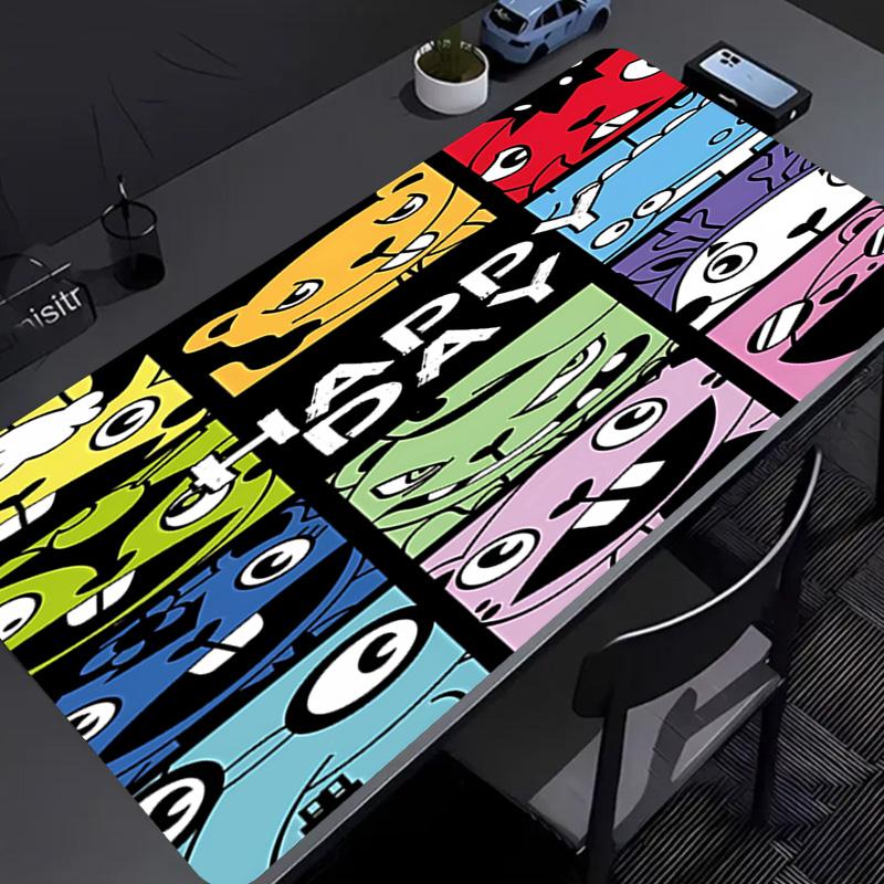 Happy Tree Friends2 Mouse Pad - Non-Slip Rubber Base, Smooth Surface for Work,Gaming,Office,And Home Use, Desk Mouse Pad