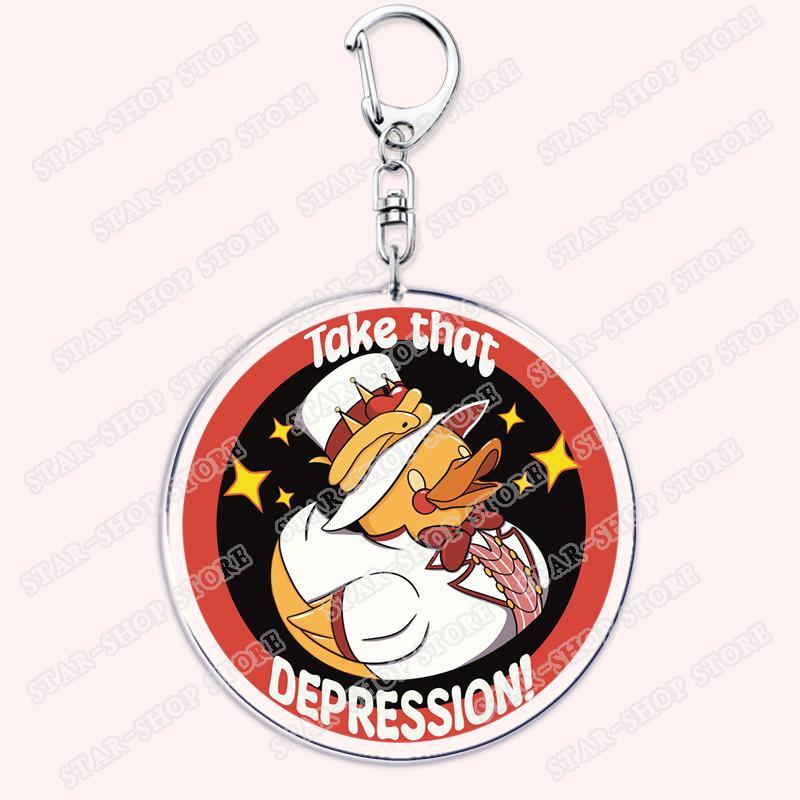 Heiß Populär Anime Cartoon Dämon Figur Schlüsselanhänger für Zubehör Tasche Angel Dust Schlüsselanhänger Ring Schlüsselring Schmuck Fans Freunde Geschenke